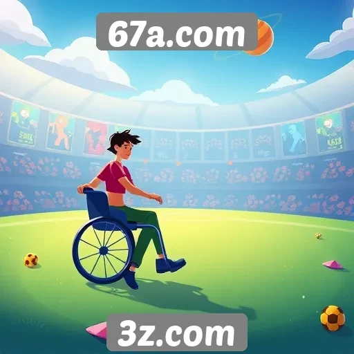 Acessibilidade do site 67a.com para jogadores com deficiência