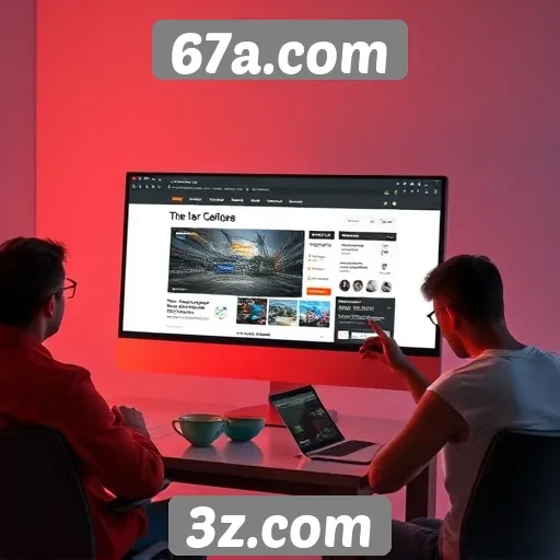 Experiência de usuário no site 67a.com